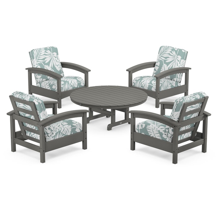 Trex Outdoor Furniture Rockport 5-Piece Deep Seating Set
