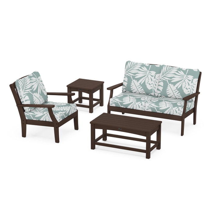 Trex Outdoor Furniture Yacht Club 4-Piece Deep Seating Set