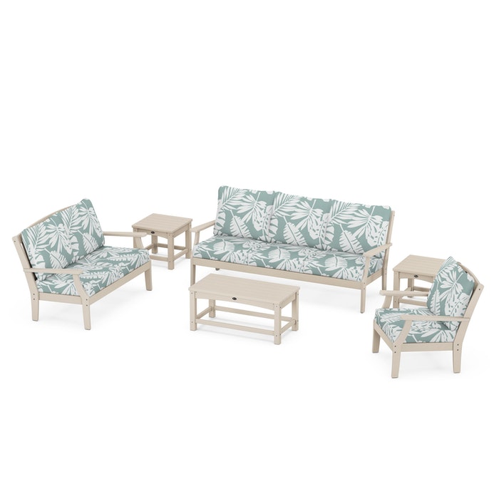 Trex Outdoor Furniture Yacht Club 6-Piece Deep Seating Set