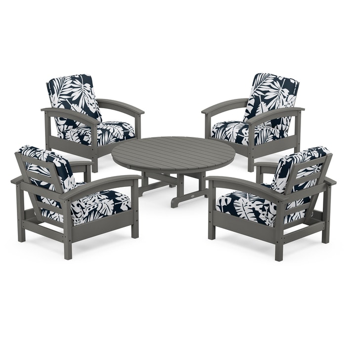 Trex Outdoor Furniture Rockport 5-Piece Deep Seating Set