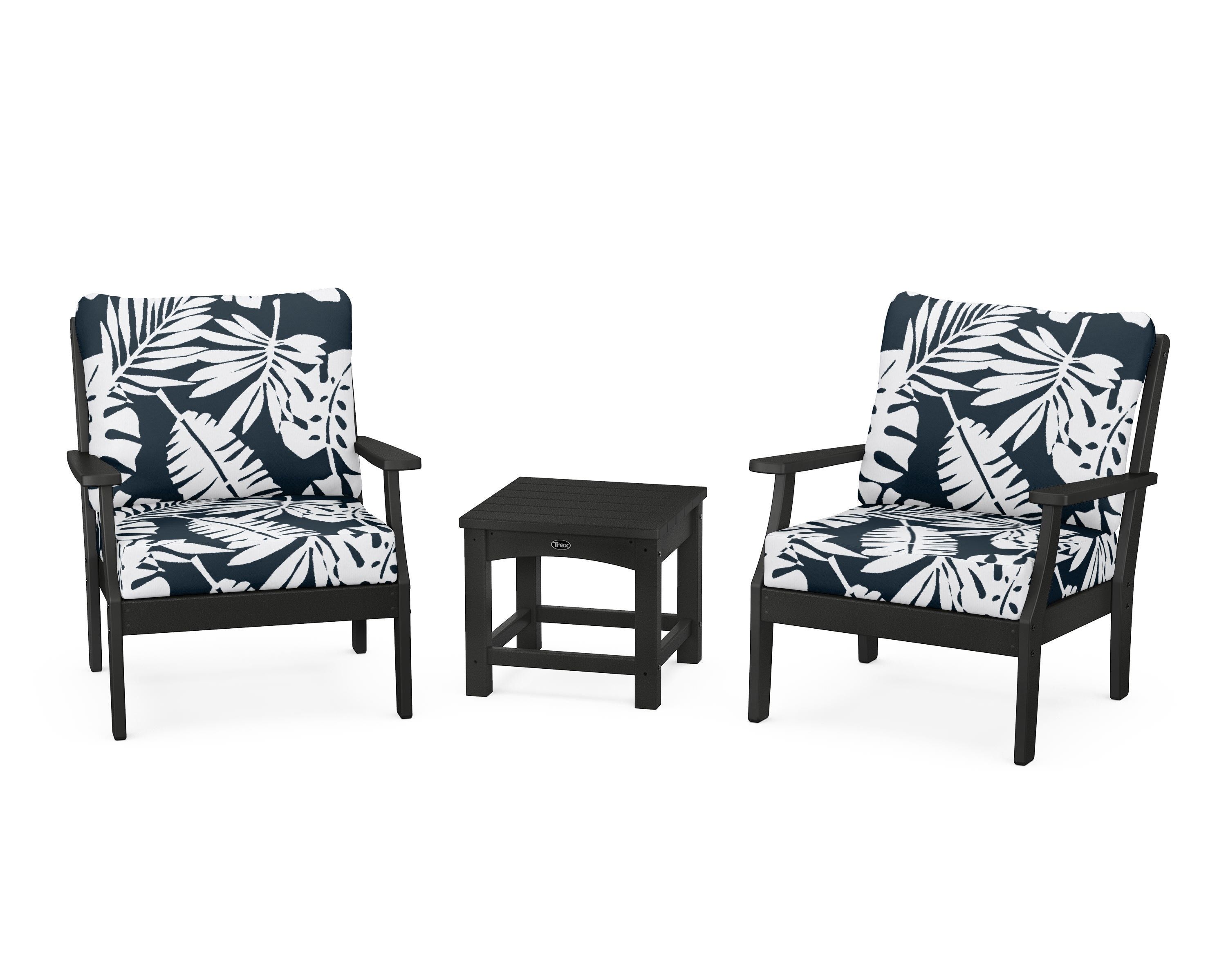 Yacht Club 3-Piece Deep Seating Set - TXS478-2