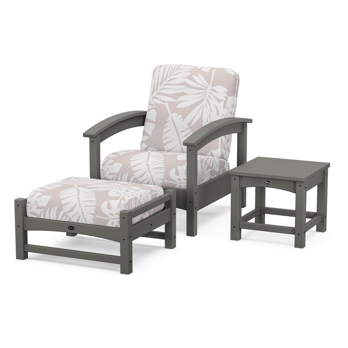 Trex Outdoor Furniture Rockport 3-Piece Deep Seating Set