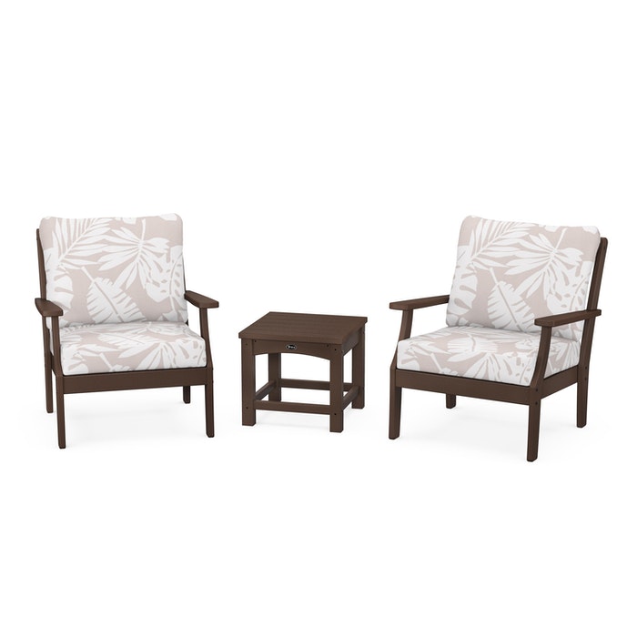 Trex Outdoor Furniture Yacht Club 3-Piece Deep Seating Set