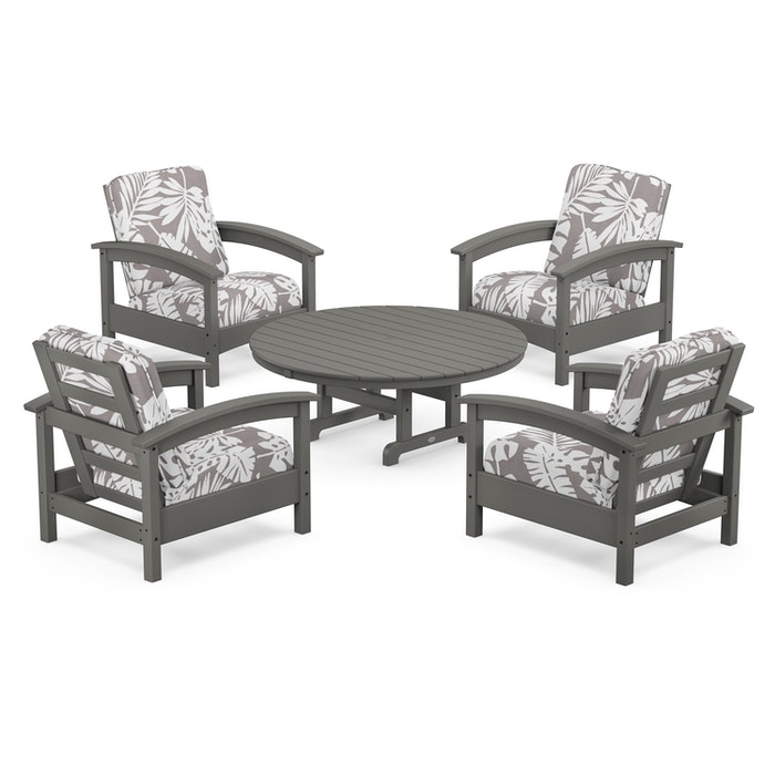 Trex Outdoor Furniture Rockport 5-Piece Deep Seating Set