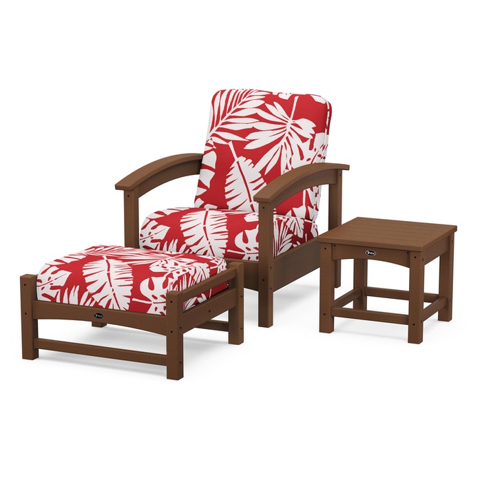 Trex Outdoor Furniture Rockport 3-Piece Deep Seating Set