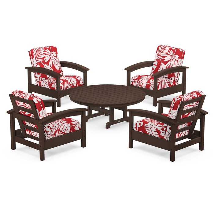 Trex Outdoor Furniture Rockport 5-Piece Deep Seating Set
