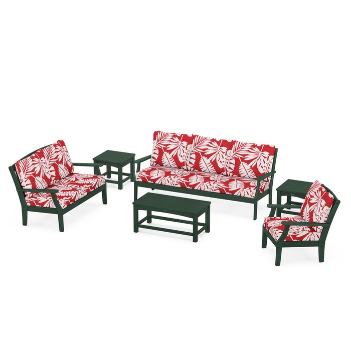 Trex Outdoor Furniture Yacht Club 6-Piece Deep Seating Set