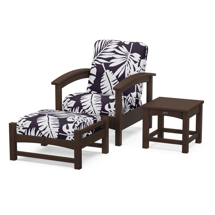 Trex Outdoor Furniture Rockport 3-Piece Deep Seating Set