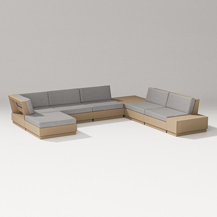 POLYWOOD Elevate 8-Piece Corner Sectional