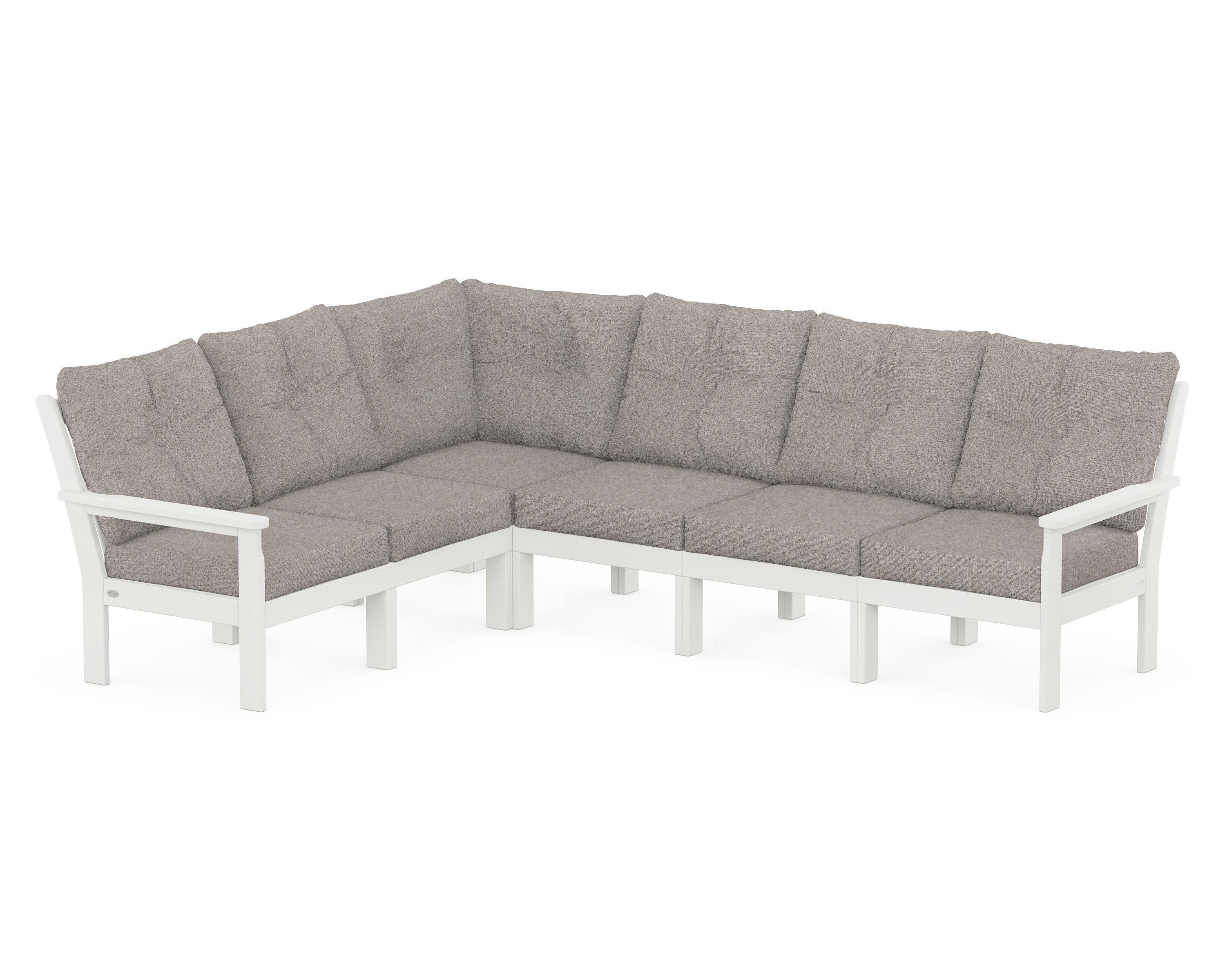 Vineyard 6 Piece Sectional in Vintage Finish