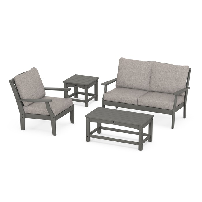 Trex Outdoor Furniture Yacht Club 4-Piece Deep Seating Set