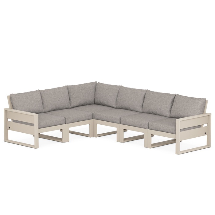 POLYWOOD Eastport 6-Piece Sectional