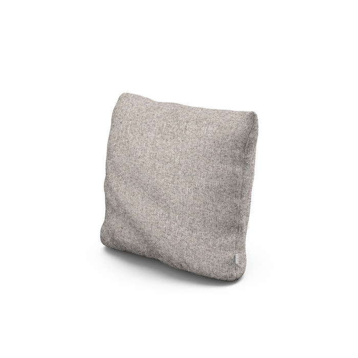 POLYWOOD 16" Outdoor Throw Pillow in Weathered Tweed