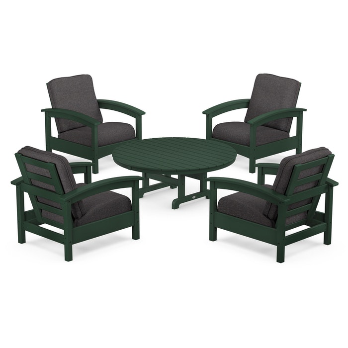 Trex Outdoor Furniture Rockport 5-Piece Deep Seating Set