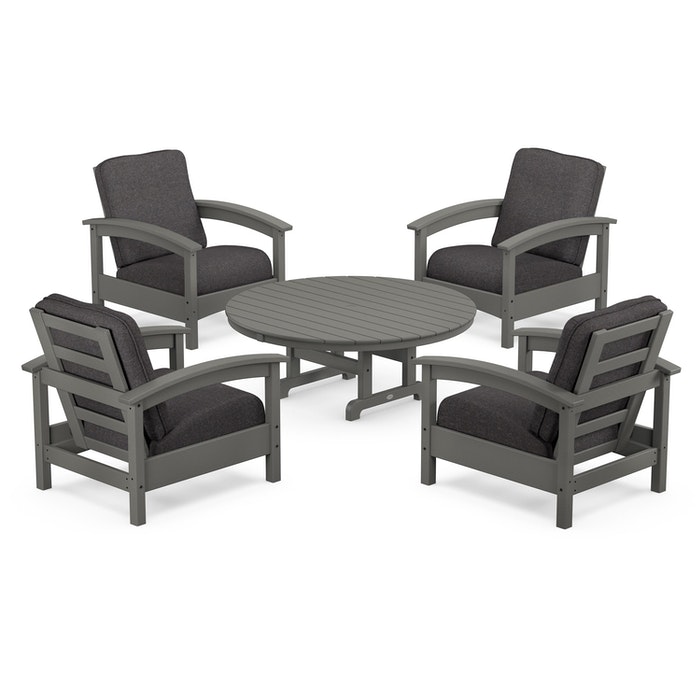 Trex Outdoor Furniture Rockport 5-Piece Deep Seating Set