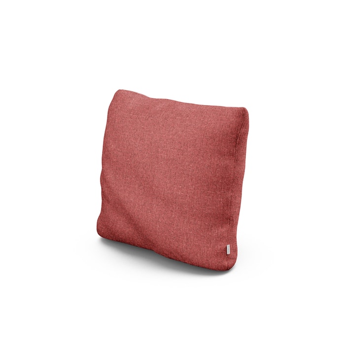 16" Outdoor Throw Pillow in Silver Garnet