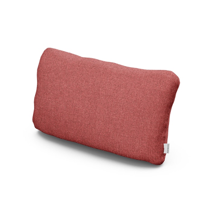 Outdoor Lumbar Pillow in Silver Garnet