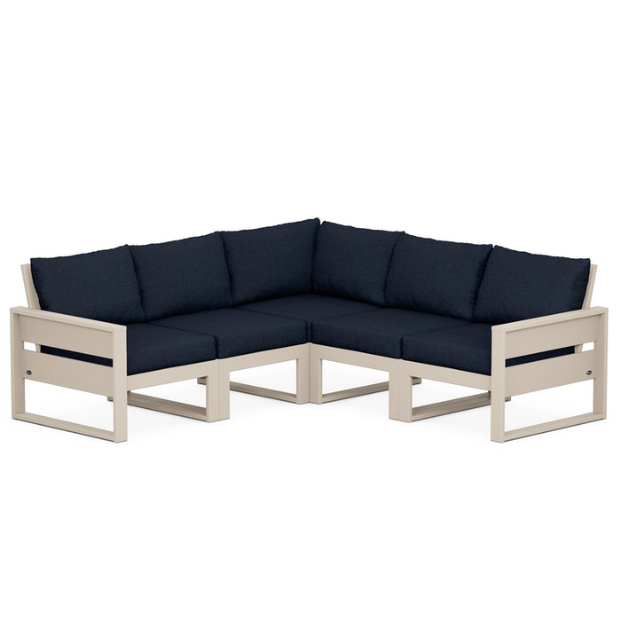 POLYWOOD Eastport 5-Piece Sectional