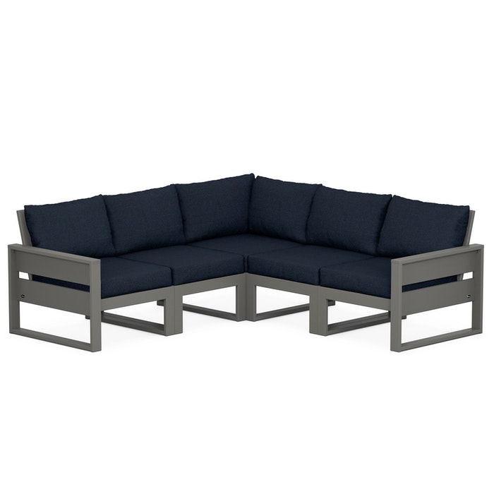 POLYWOOD Eastport 5-Piece Sectional