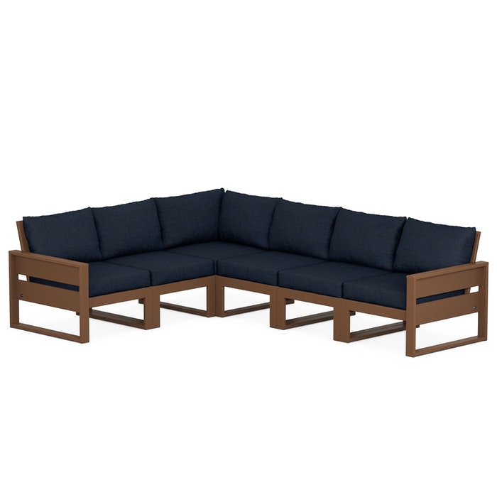 POLYWOOD Eastport 6-Piece Sectional