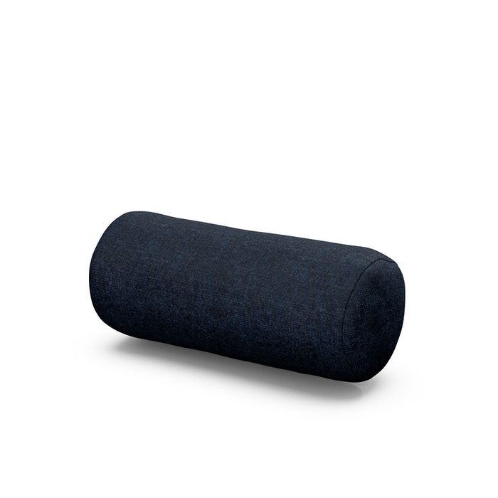 Outdoor Bolster Pillow in Marine Indigo