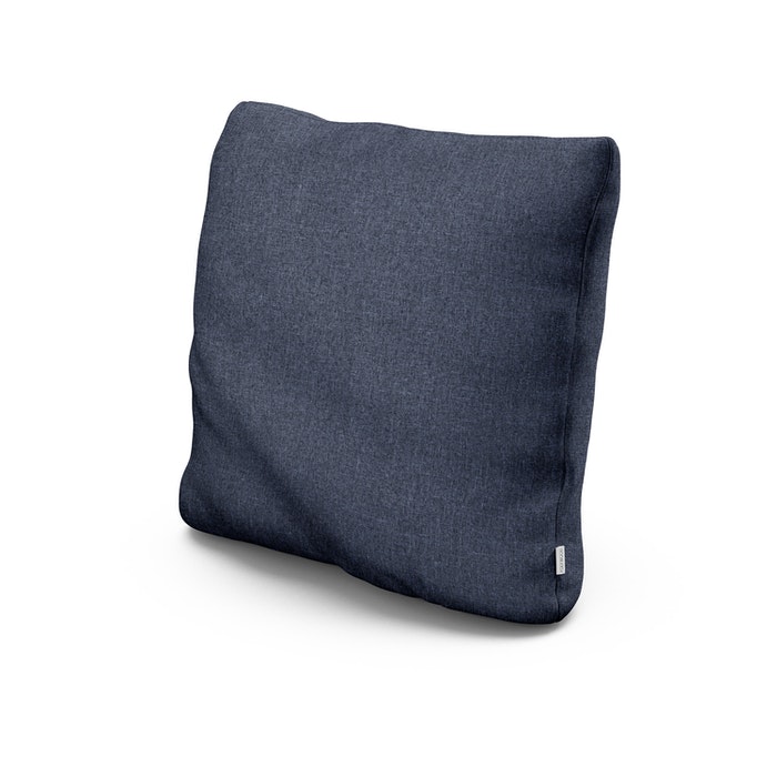 POLYWOOD 20" Outdoor Throw Pillow in Stone Blue
