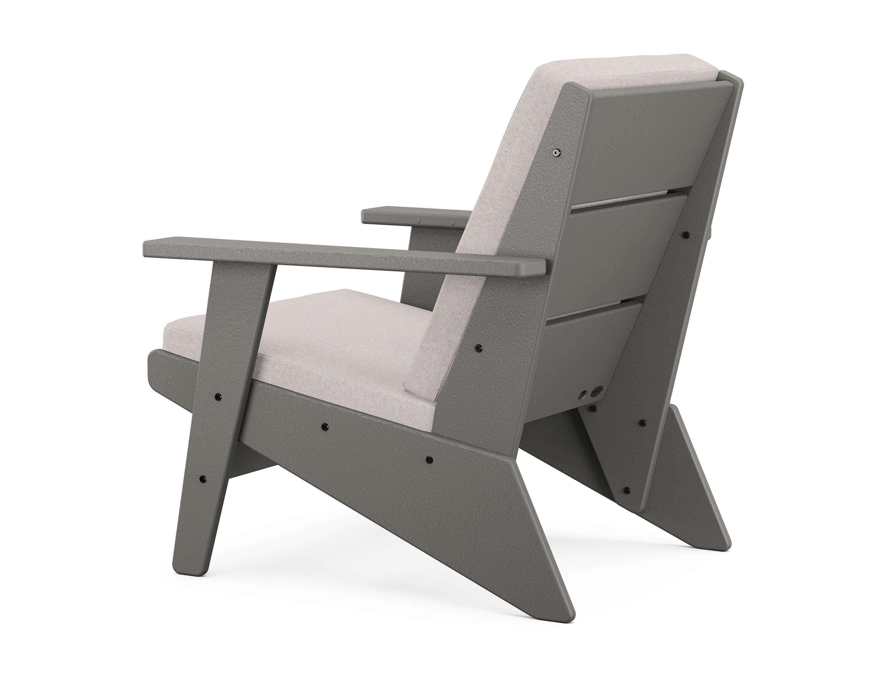 Riviera Modern Lounge Chair back view