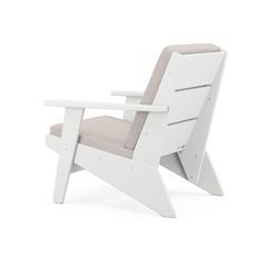 Riviera Modern Lounge Chair - Back Image