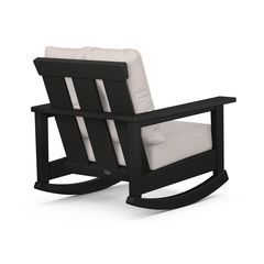 Prescott Deep Seating Rocking Chair - Back Image