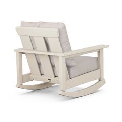 Prescott Deep Seating Rocking Chair - Back Image
