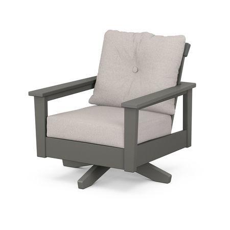 Prescott Deep Seating Swivel Chair