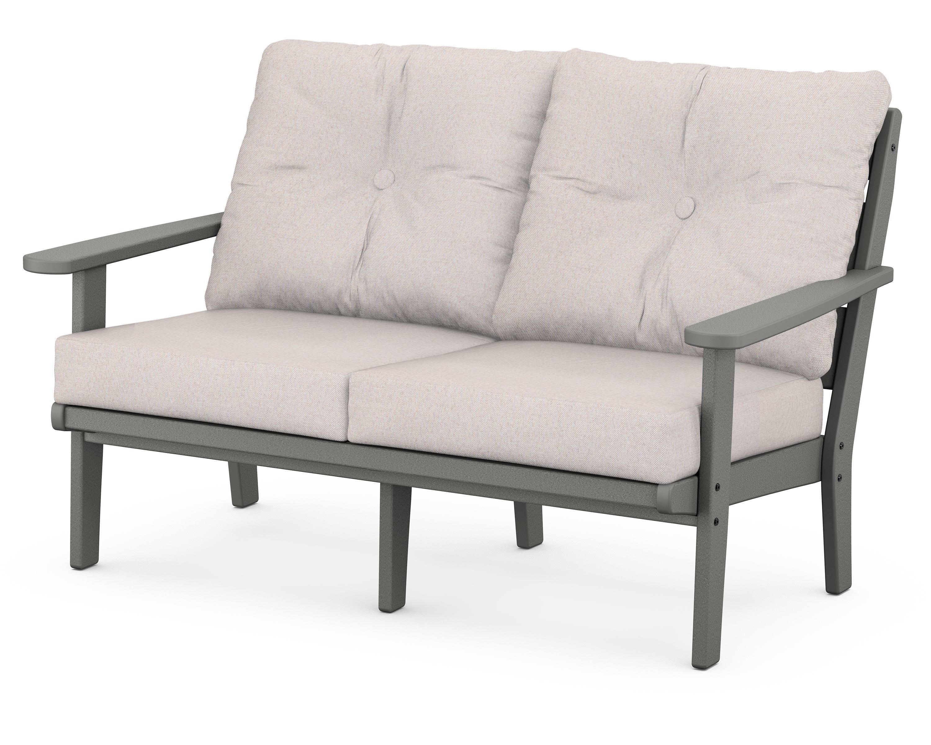 Deep outdoor outlet loveseat