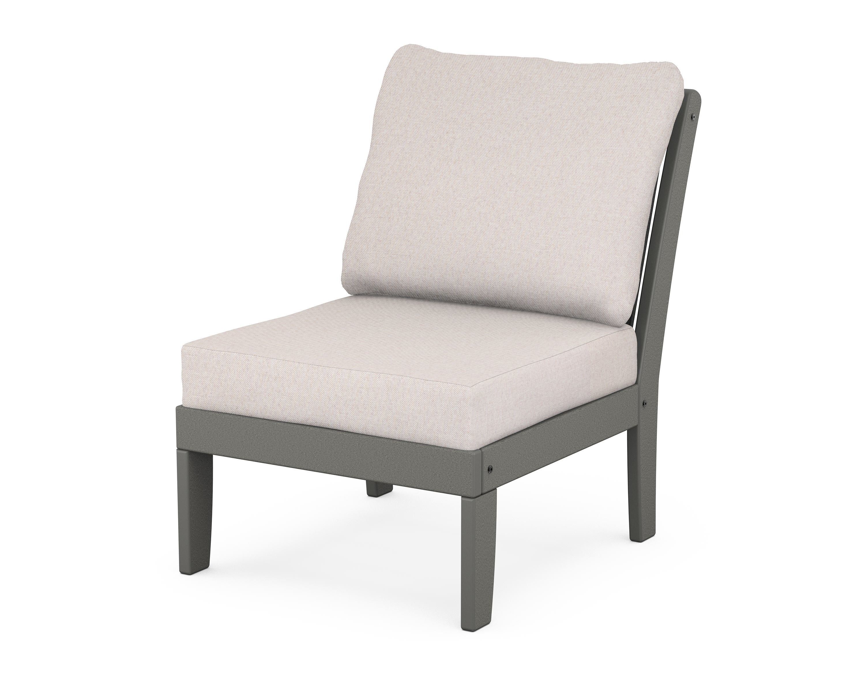 POLYWOOD Braxton Modular Armless Chair 4501C