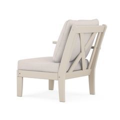 Braxton Modular Left Arm Chair - Back Image
