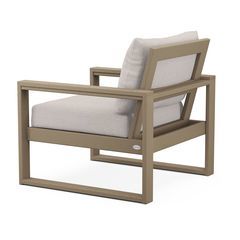 EDGE Club Chair in Vintage Finish - Back Image