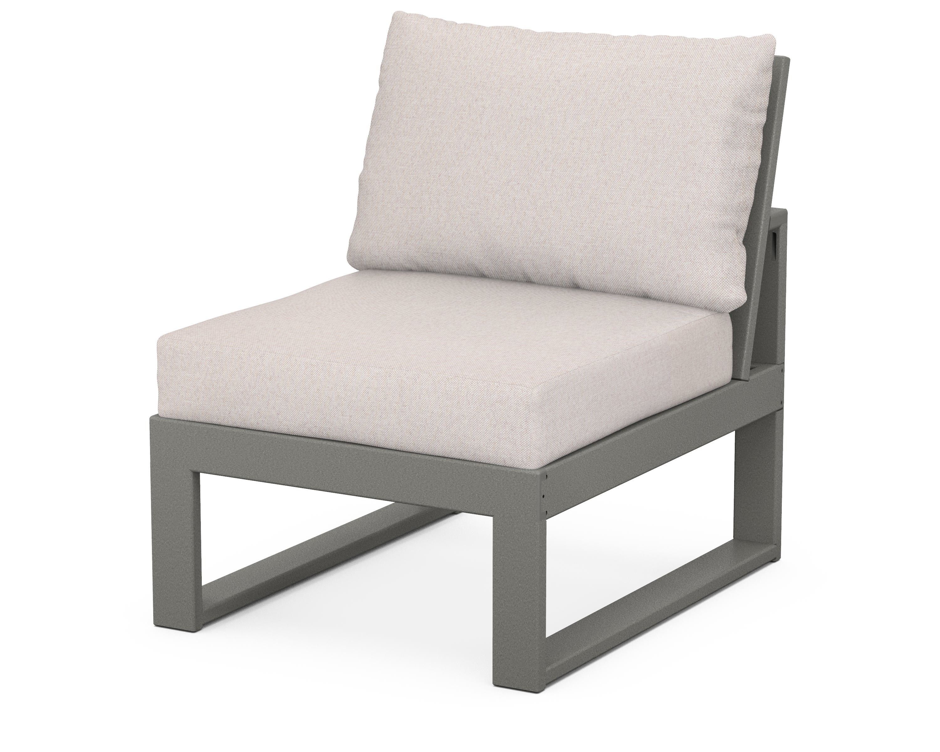 Modular best sale armless chair