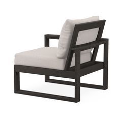 EDGE Modular Left Arm Chair in Vintage Finish - Back Image