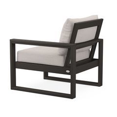 EDGE Modular Right Arm Chair in Vintage Finish - Back Image