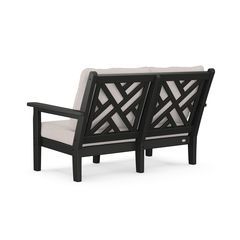 Chippendale Deep Seating Loveseat - Back Image
