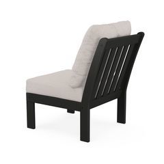 Vineyard Modular Armless Chair - Back Image
