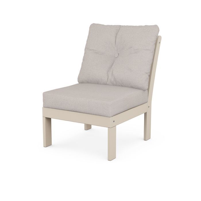 POLYWOOD Vineyard Modular Armless Chair