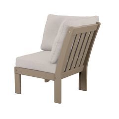 Vineyard Modular Corner Chair in Vintage Finish - Back Image