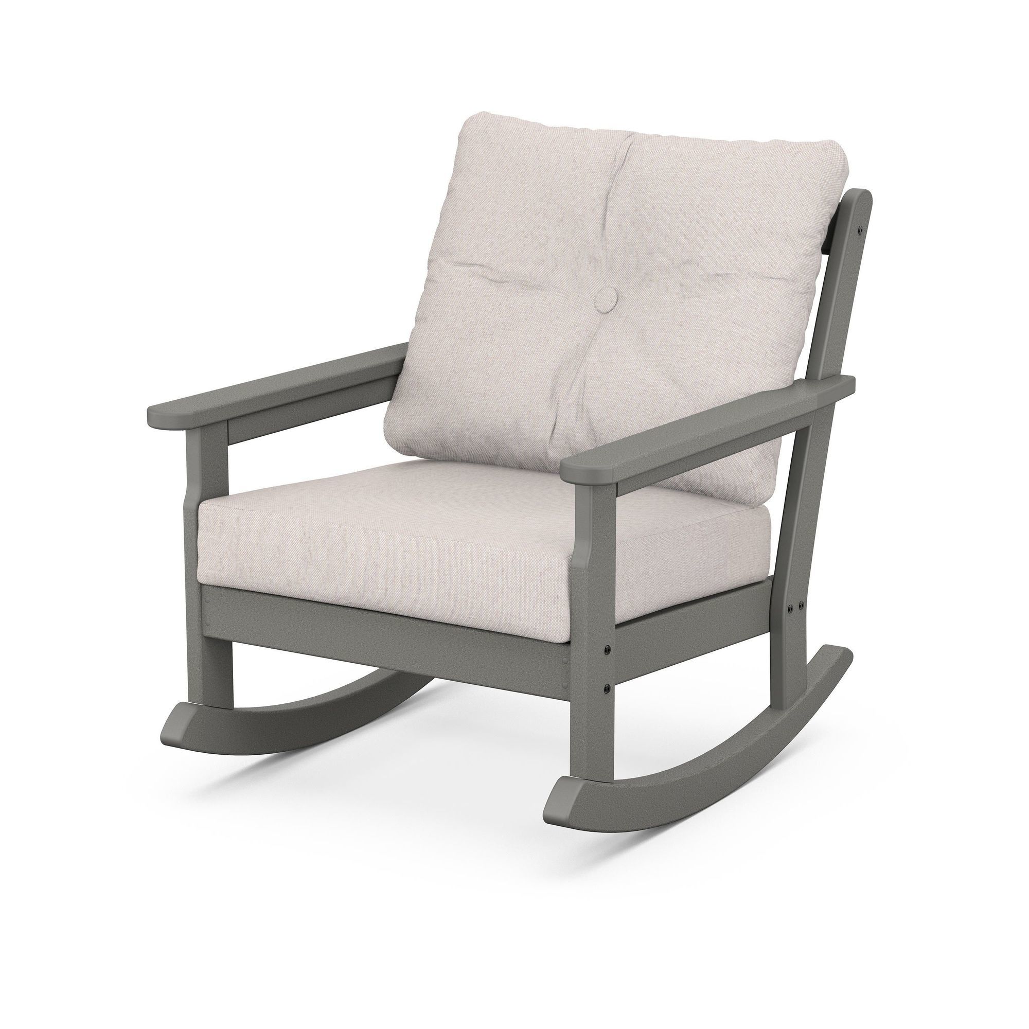 POLYWOOD® Vineyard Porch Rocking Chair Seat Replacement Cushion
