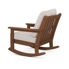 Vineyard 4-Piece Deep Seating Rocking Chair Set - Back Image