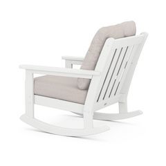 Vineyard 4-Piece Deep Seating Rocking Chair Set - Back Image