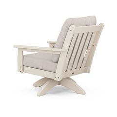 Vineyard Deep Seating Swivel Chair - Back Image