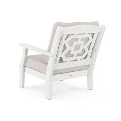 Chinoiserie Deep Seating Chair - Back Image