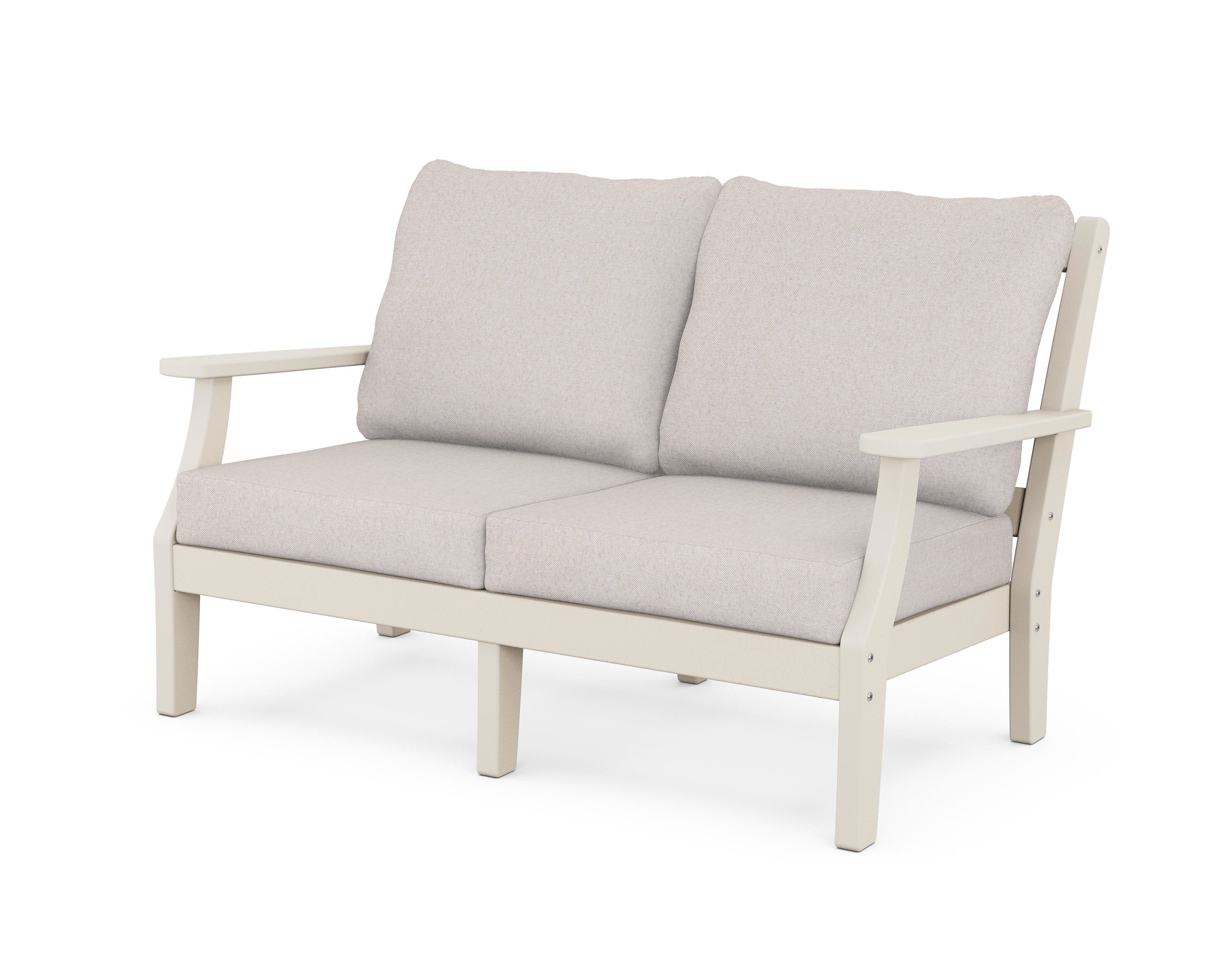 POLYWOOD Chinoiserie Deep Seating Loveseat