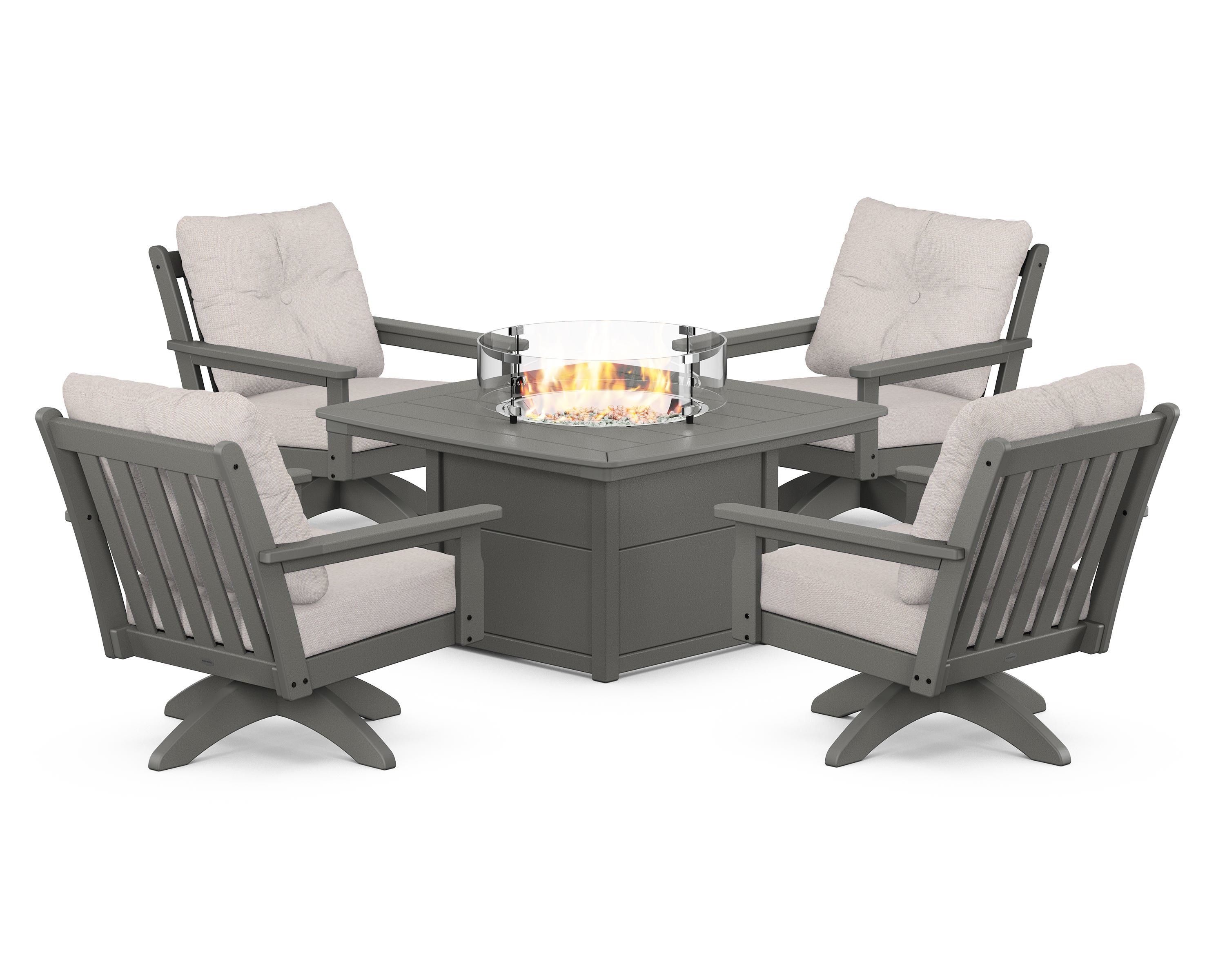 Polywood 5 piece conversation set new arrivals