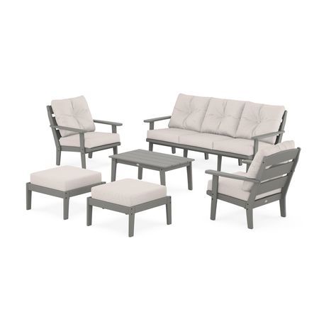 Lakeside 6-Piece Lounge Sofa Set